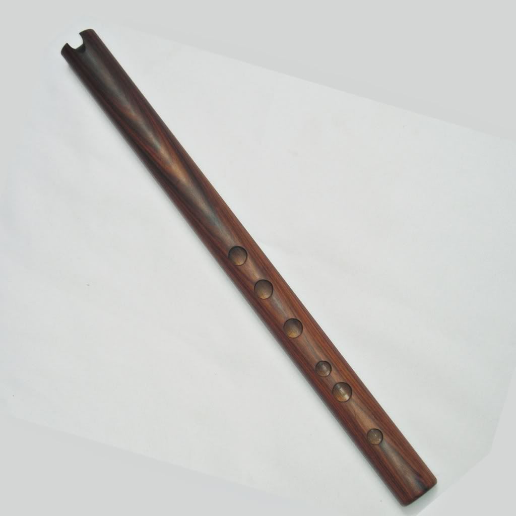 ANDEAN FLUTE INSTRUMENT professional "QUENA" WOOD PAN FLUTE BOLIVIA