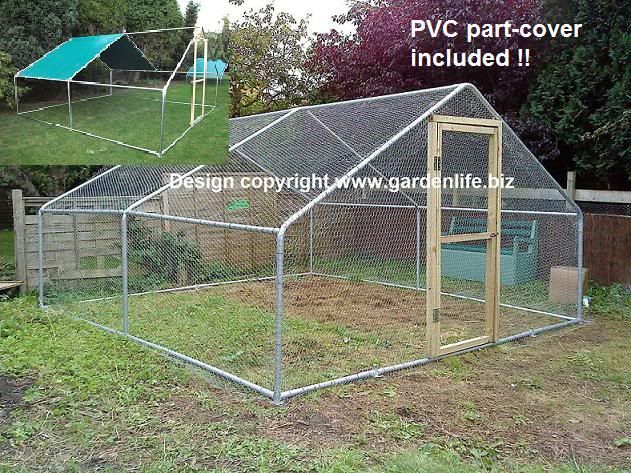  4m (13ft x 13ft) Large Walk In House Coop Poultry Hen Dog Cage | eBay