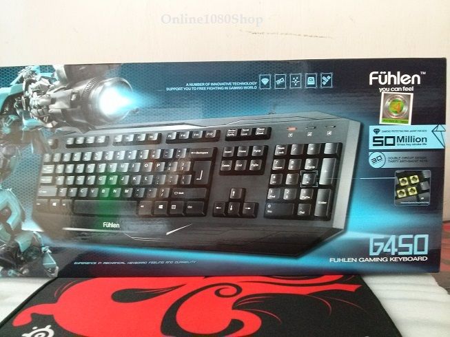 Keyboard EBLUE ™  EKM046 + headphone siêu bền ! - 2