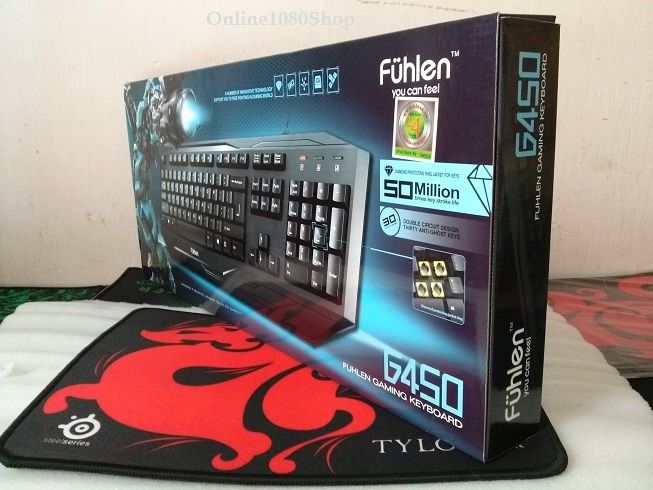 Keyboard EBLUE ™  EKM046 + headphone siêu bền ! - 3