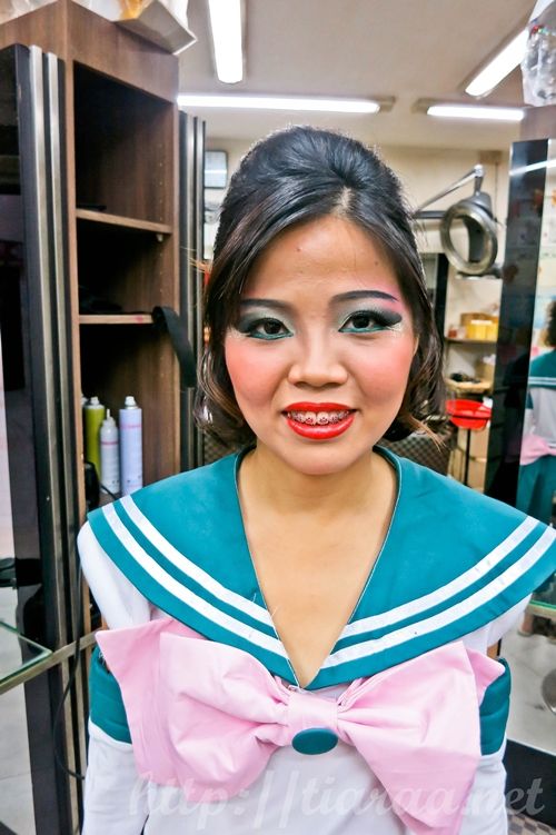 Sailor Jupiter Costume & Make Up