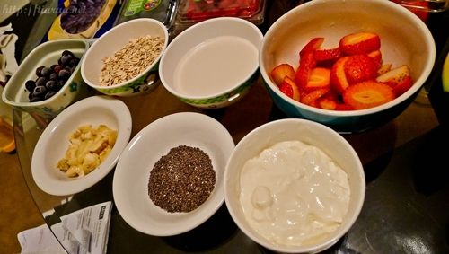 Berry Smoothie Clean Eating Ingredients