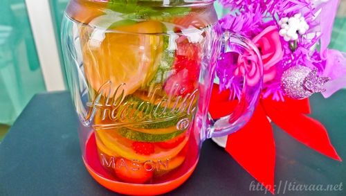 Strawberries Lemon Cucumber Mint Infused Water photo lemoncucumberstrawberriesmintleavesinfusedwater5_zps723eaed8.jpg