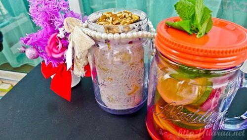 Overnight Oats & Fruit Infused Water Combo Pack photo lemoncucumberstrawberriesmintleavesinfusedwater6_zps27ab7d5a.jpg
