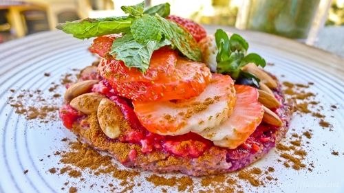 Strawberry Pancakes - Clean Eating