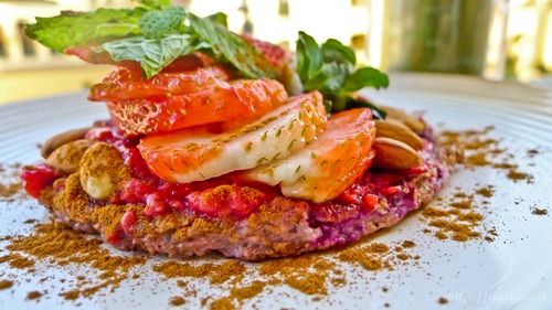 Strawberry Pancakes - Clean Eating