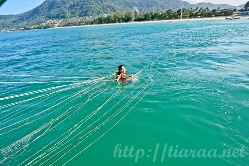 หาดป่าตอง จ.ภูเก๊ต / Patong Beach - Parasailing