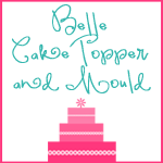 Belle Cake Topper and Mould