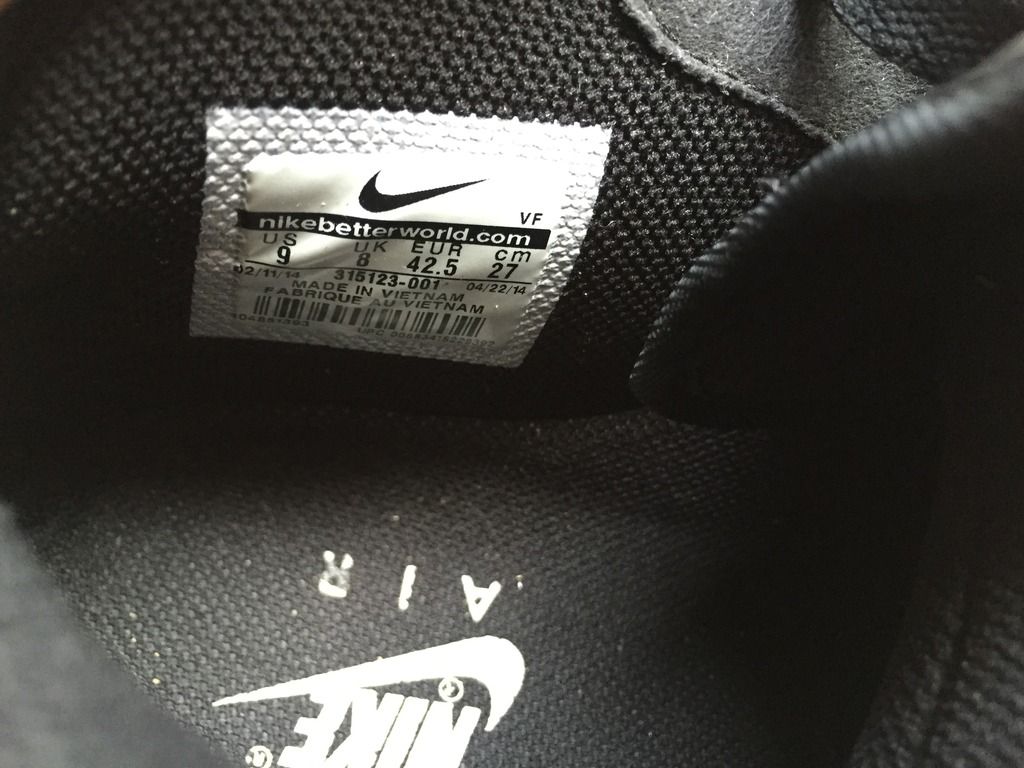 Nike Air Force 1 All Mid Black cực Kool mới 99% anh em mua đi ăn lễ đeeeeeeee!!!!! - 9