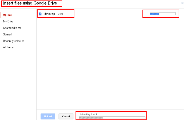 send large attachment gmail google drive