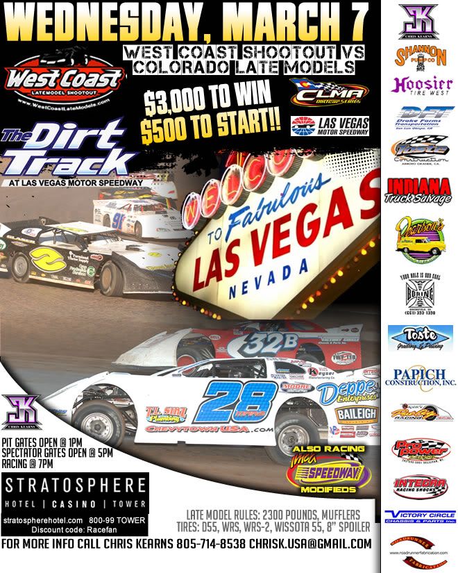 The following night the USAC West Coast Sprint Cars will take the halfmile
