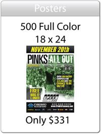 Posters 500 For $331