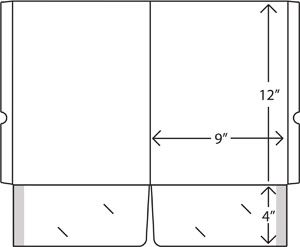 Reinforced Edge Pocket Folder