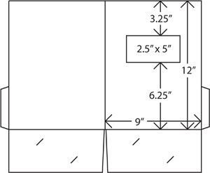 Window Pocket Folder