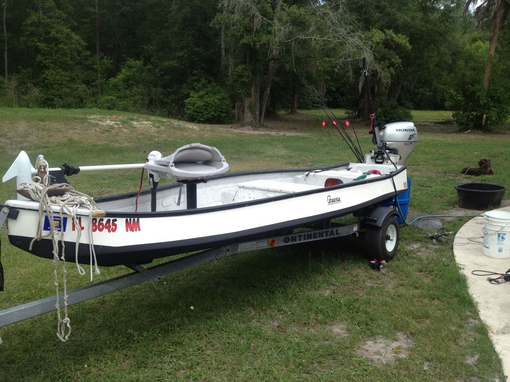 SOLD/EXPIRED (SOLD) 2007 GHEENOE CLASSIC WITH 2009 20HP HONDA TILLER