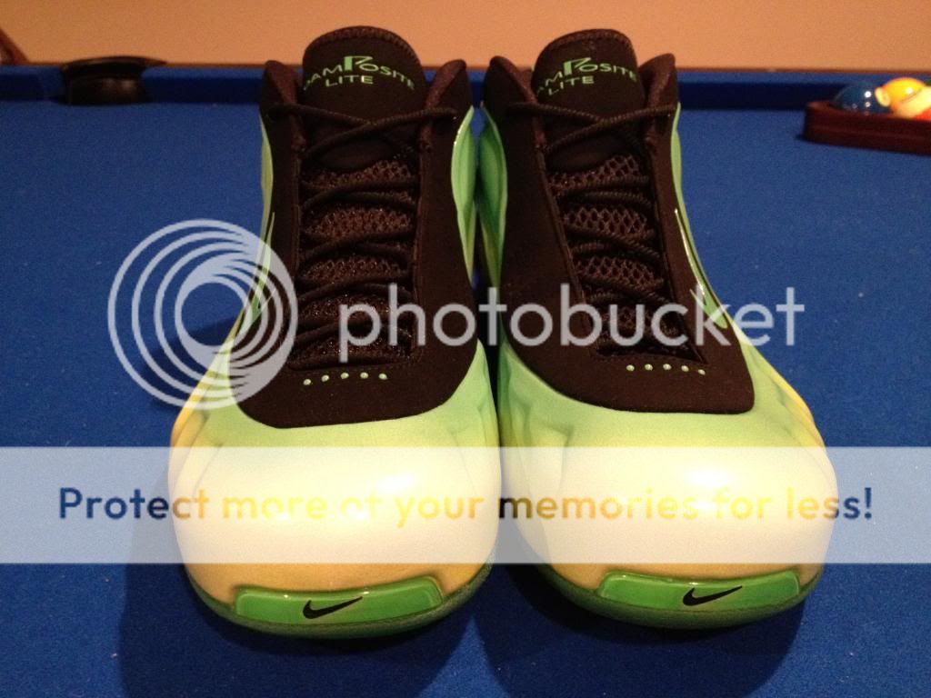 Nike Air Zoom Foamposite Lite Nate Robinson Kyrptonate sz 12 PE Sample 