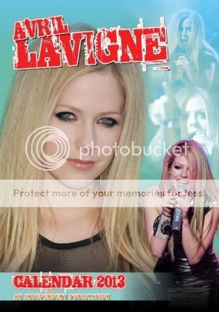 Avril Lavigne 2013 Calendar