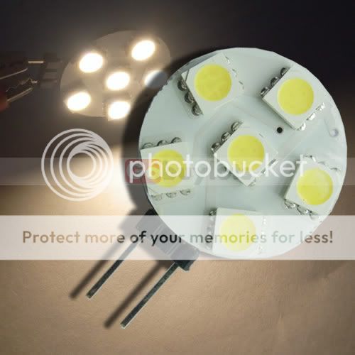 Warm White G4 6 5050 SMD LED Lamp Light Bulb 12V  