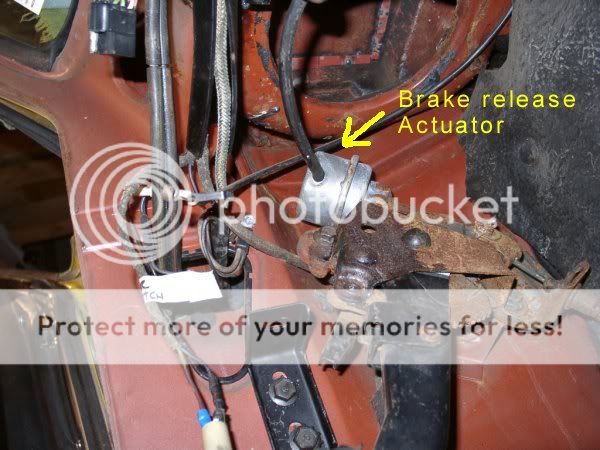 Ford parking brake release #9