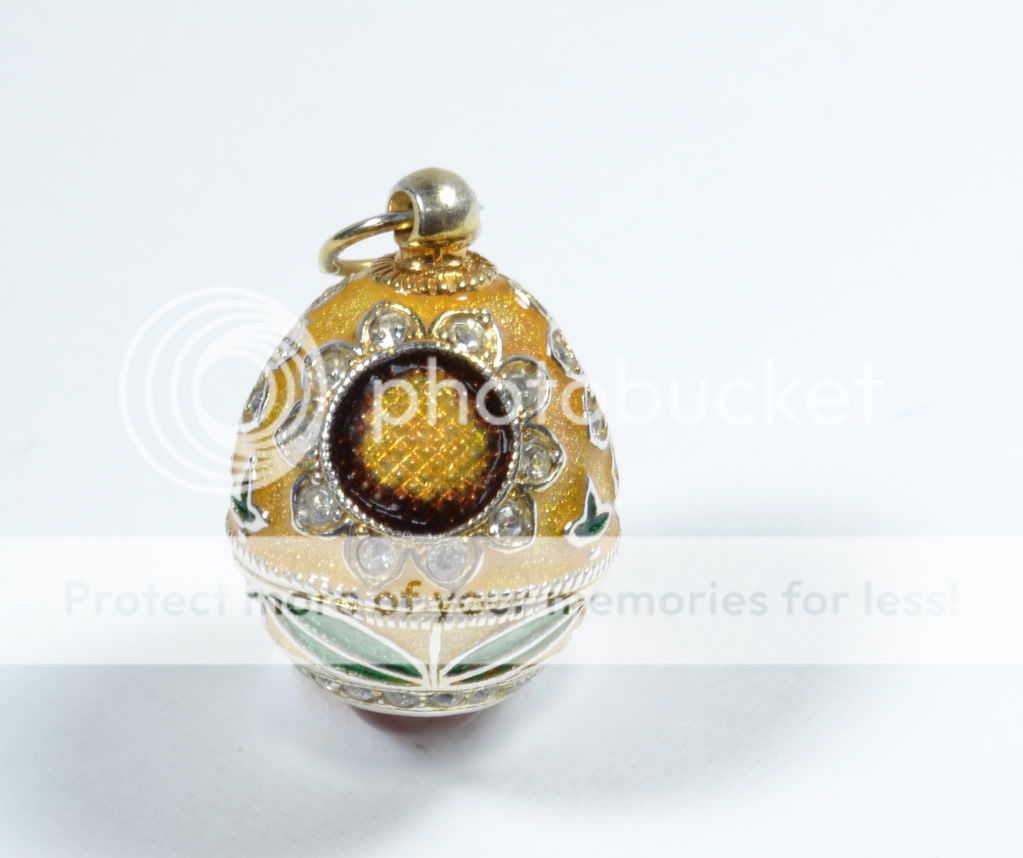 russian enameled faberge esque sunflower egg pendan t the russian 