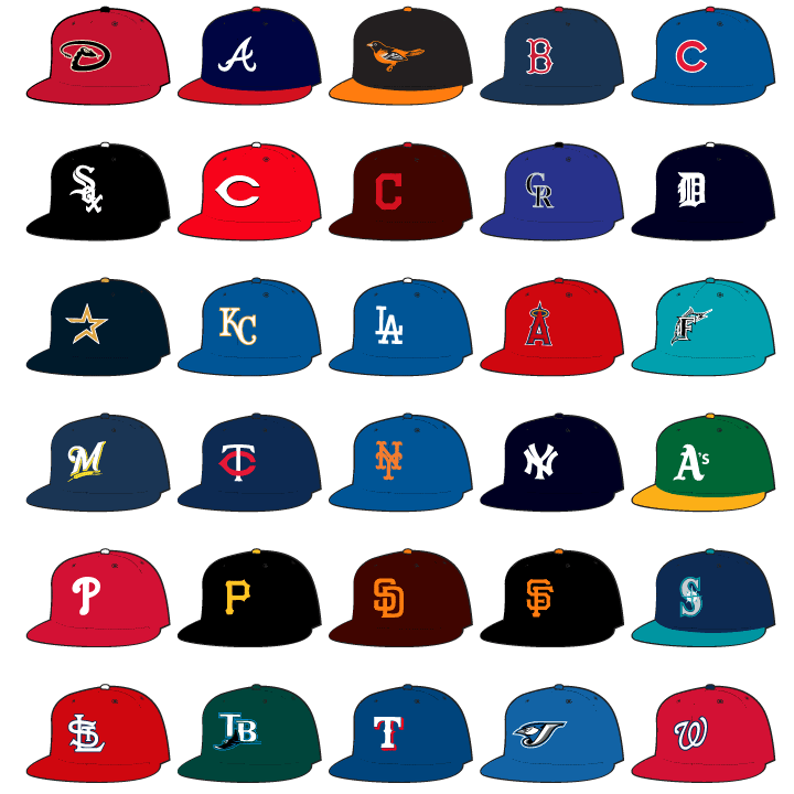 What the MLB caps should look like - Concepts - Chris Creamer's Sports ...