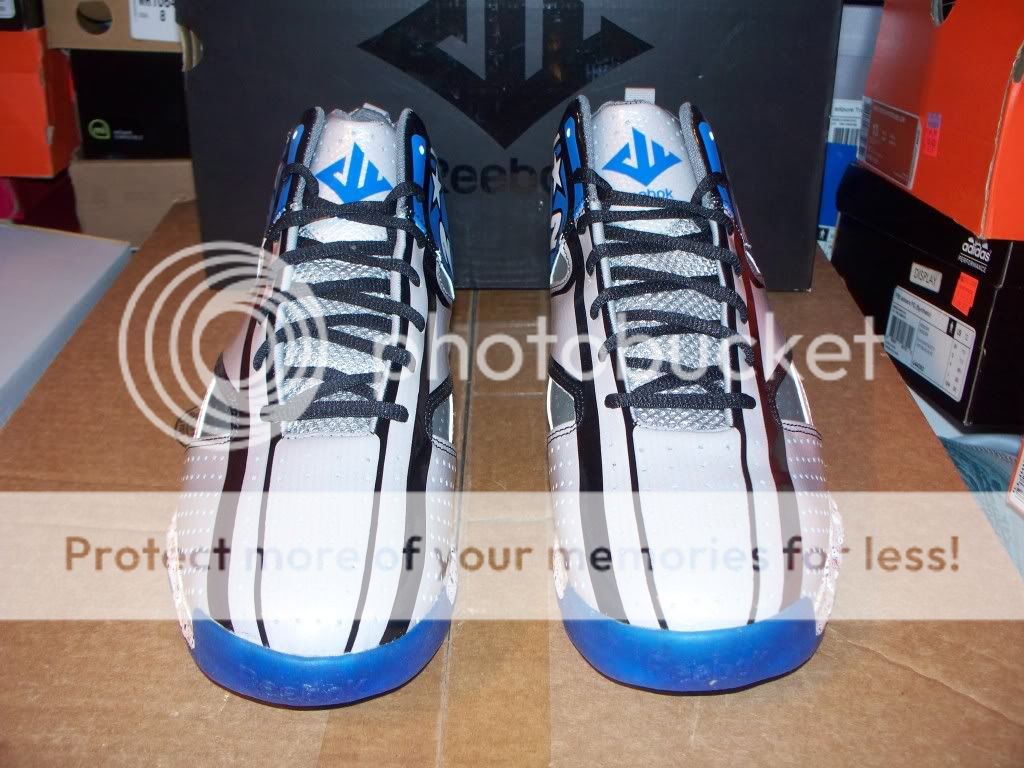 Reebok John Wall Season 2 Zig Encore ALL STAR PE Grey Black Blue Speckled Ice 12  