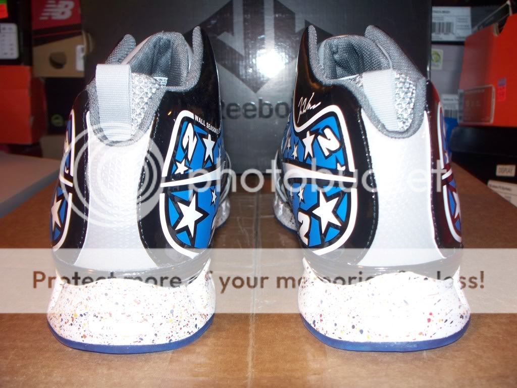 Reebok John Wall Season 2 Zig Encore ALL STAR PE Grey Black Blue Speckled Ice 12  